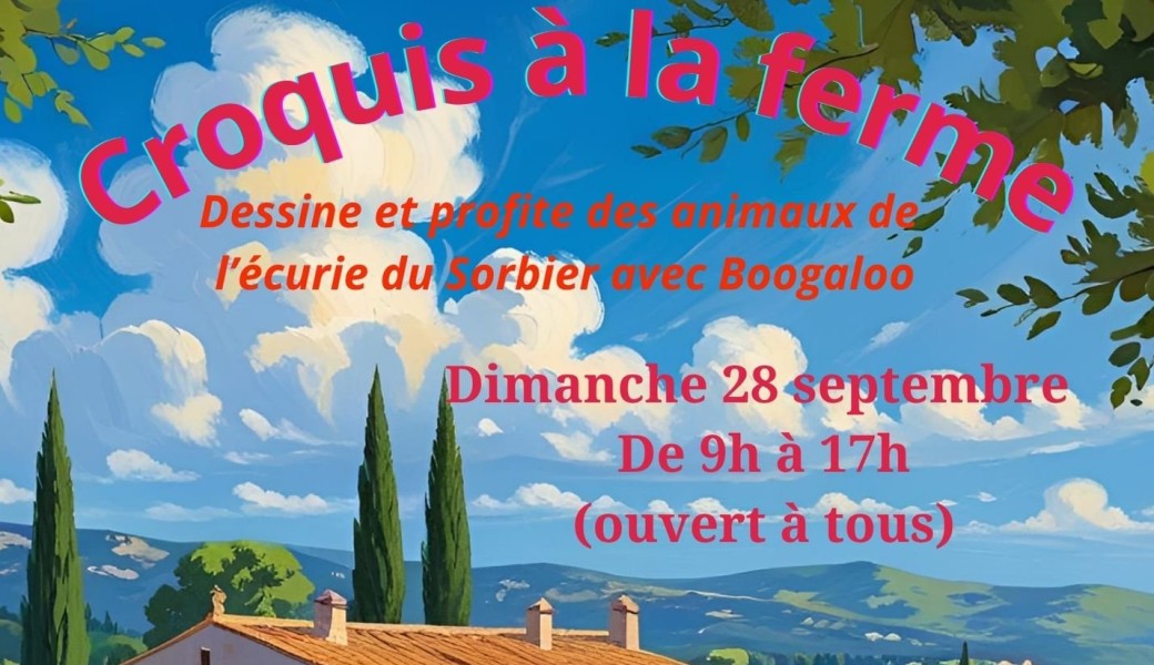 Croquis à la ferme