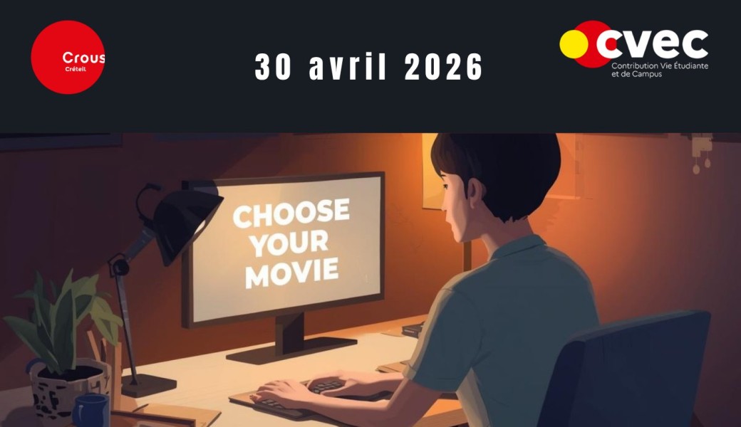 Crous'Flix I Soirée cinéma à Boissy Saint Léger de 18h30 à 21h30