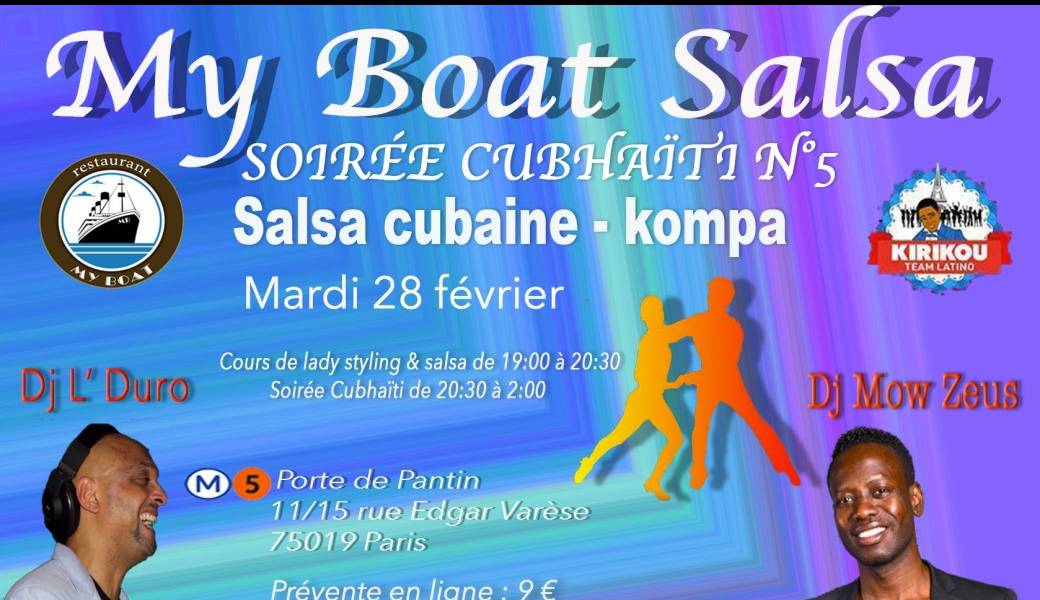 ★ Cubhaïti N•5 ★ SALSA - KOMPA ★ Zouk en dessert