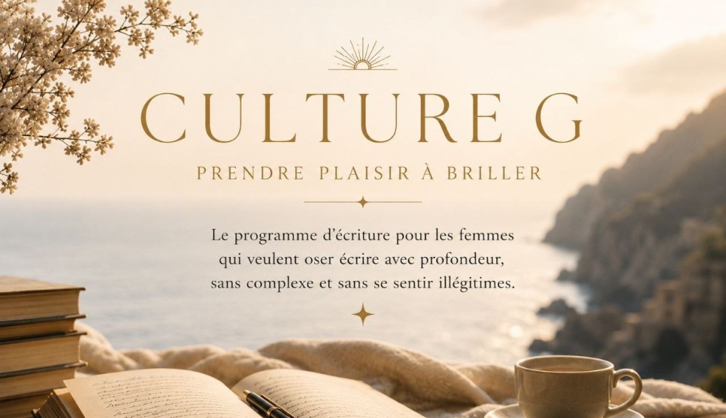 Culture G - Prendre plaisir à briller