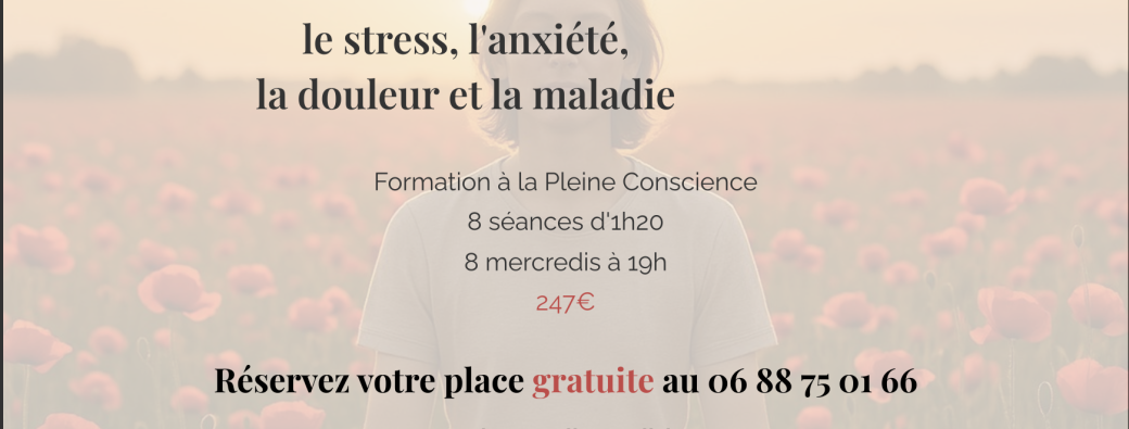 Cycle de base de Méditation en Pleine Conscience - 1ère séance GRATUITE