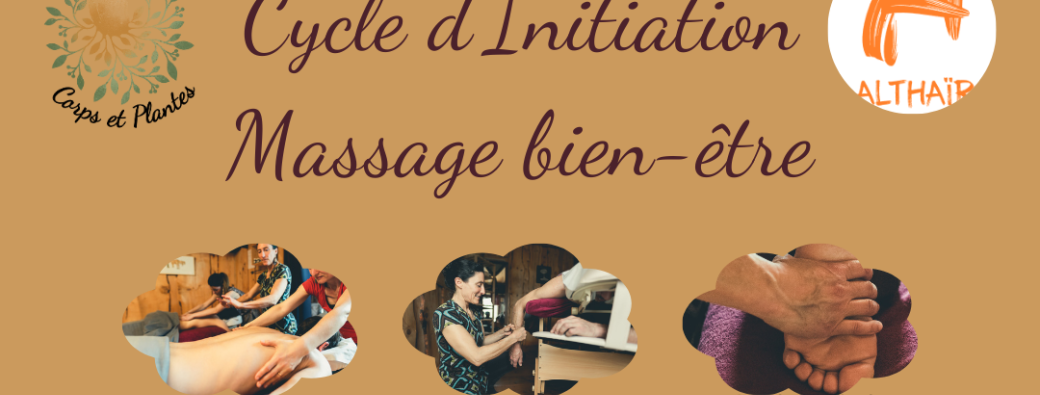 Cycle Initiation au massage bien-être: dos bras mains