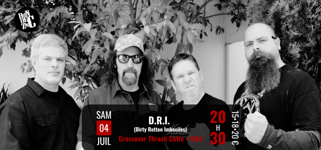 D.R.I. (Crossover Thrash Culte • USA) 