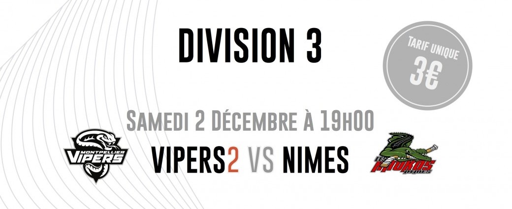 D3 - Montpellier2 VS Clermont Ferrand2 - Hockey sur Glace
