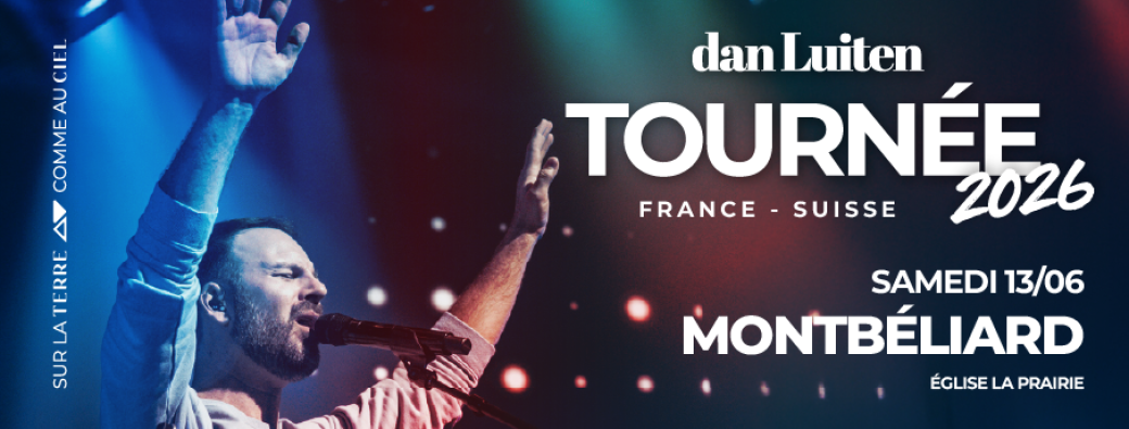 Dan Luiten - Tournée "Sur la Terre, Comme au Ciel" - Montbéliard