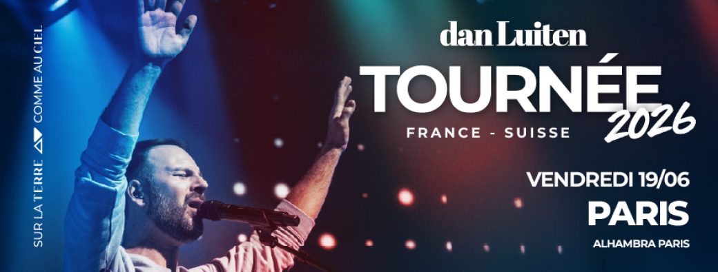 Dan Luiten - Tournée "Sur la Terre, Comme au Ciel" - Paris
