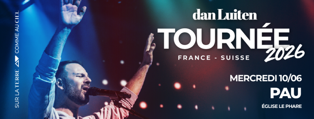 Dan Luiten - Tournée "Sur la Terre, Comme au Ciel" - Pau