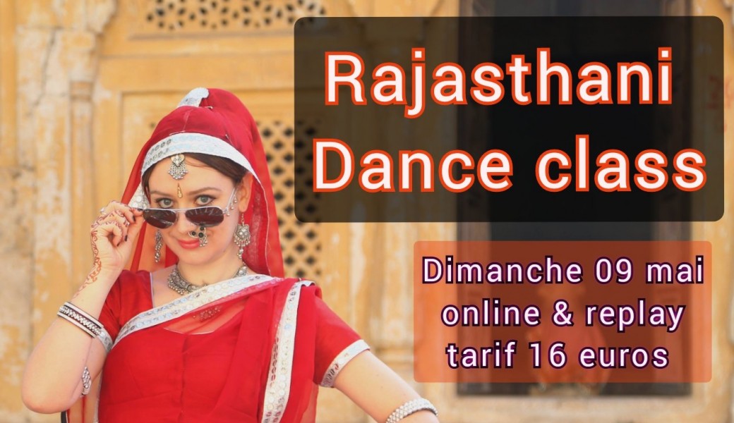 Dance RAJASTHANI avec Aurora 
