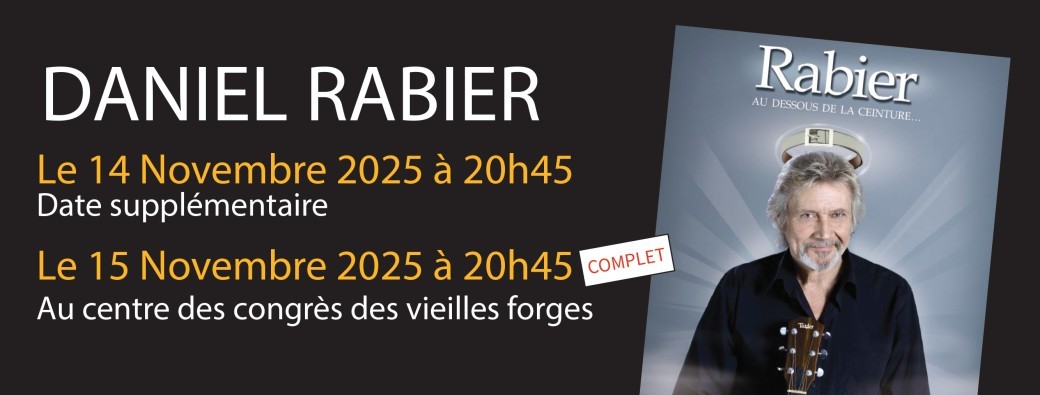 Daniel Rabier - Centres des congrès Vieilles forges (08)