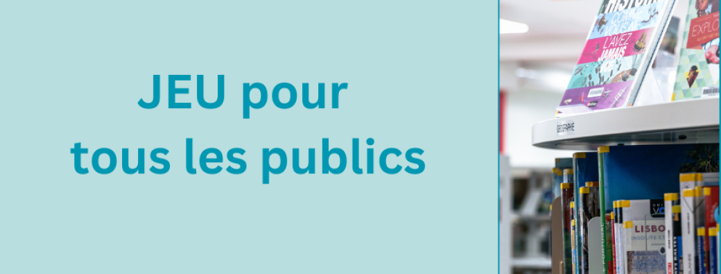Dans la peau d'un(e) bibliothécaire : jeu pour tous les publics
