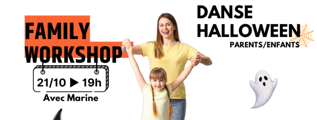 Family Workshop Danse Halloween