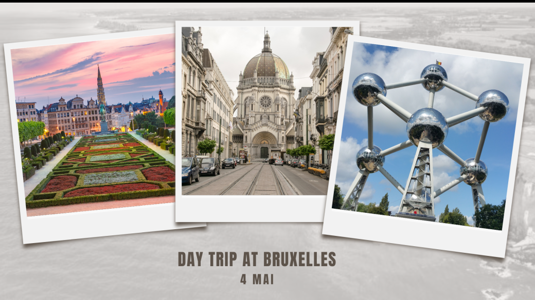 Day trip Bruxelles (4 Mai)
