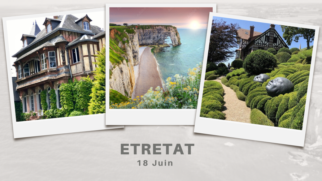 Day trip at Etretat (18 Juin)