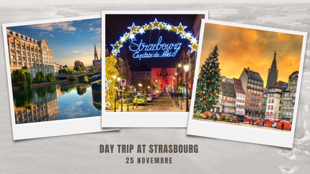 Day trip at Strasbourg (25 Novembre)