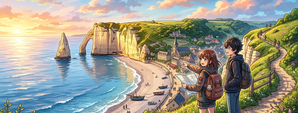 Journée à Étretat ? C'est parti ! 
