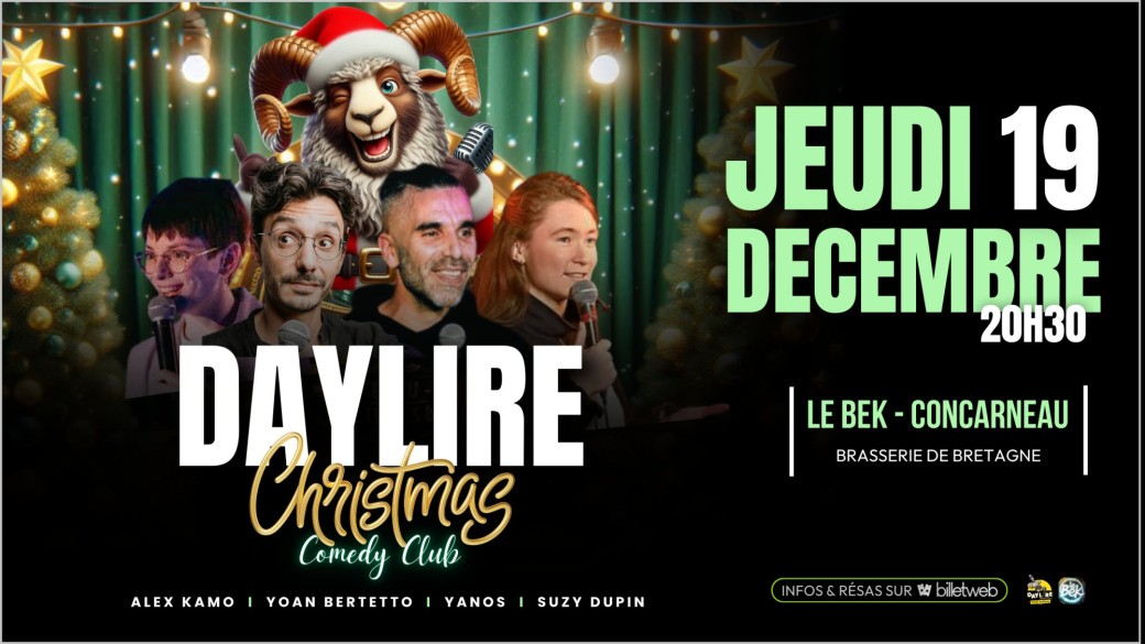 DAYLIRE Comedy Club [EP Noël] - Concarneau