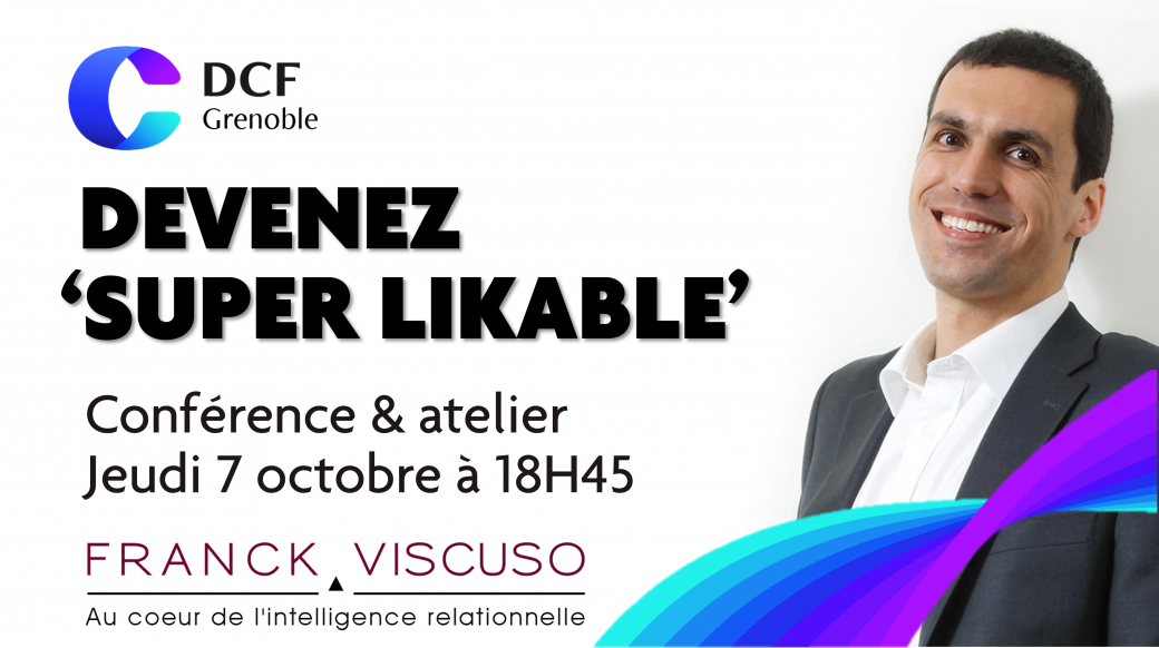 DCF Grenoble : Conférence Franck VISCUSO