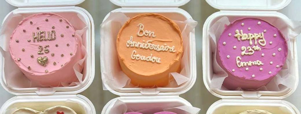 Décoration d'un Bento Cake