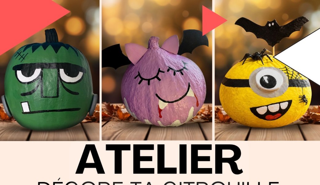 Décore ta citrouille