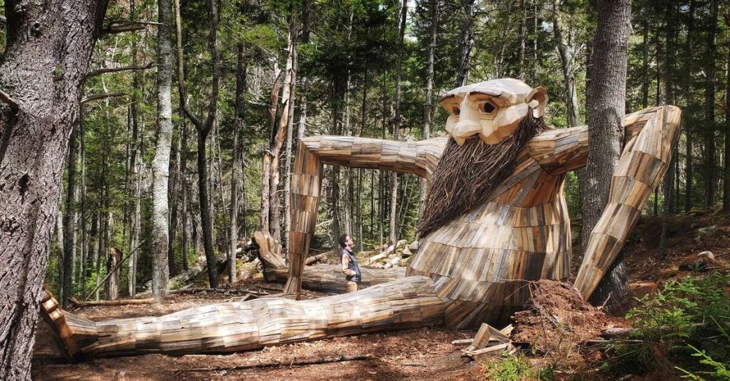 Découverte de la Forêt Monumentale et de ses créations artistiques 