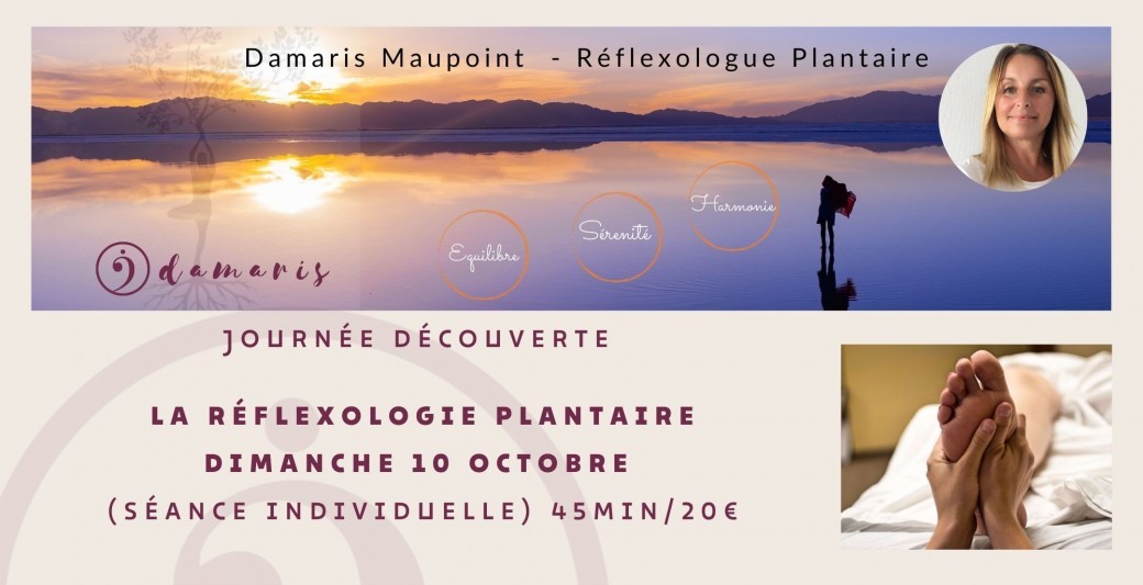 Découverte de la Réflexologie Plantaire-10/10/2021
