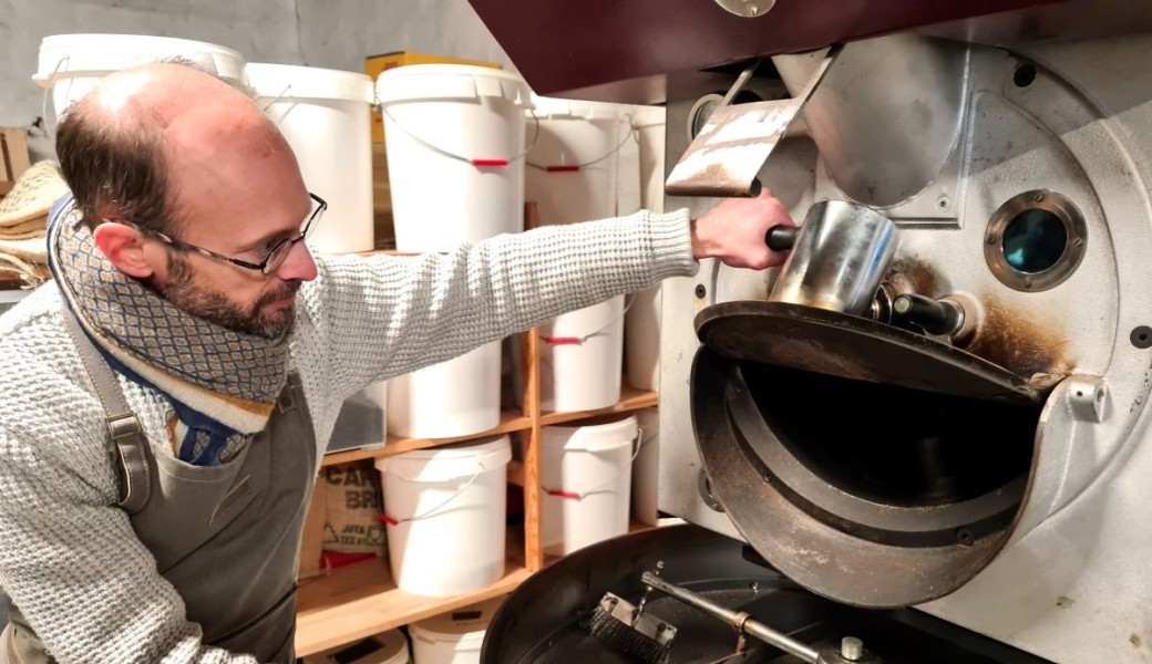 Découverte de la torréfaction du café GUS