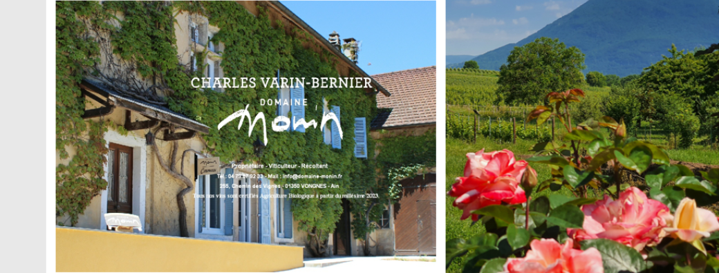 Découverte du Domaine Monin, en Bugey