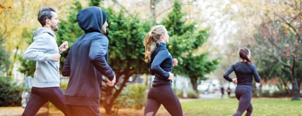 Découverte du parcours running jaune