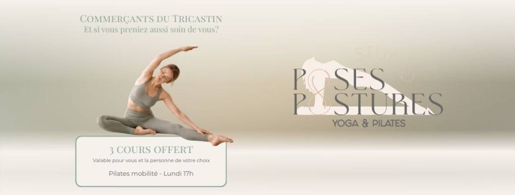 Découverte Pilates commerçants Tricastins