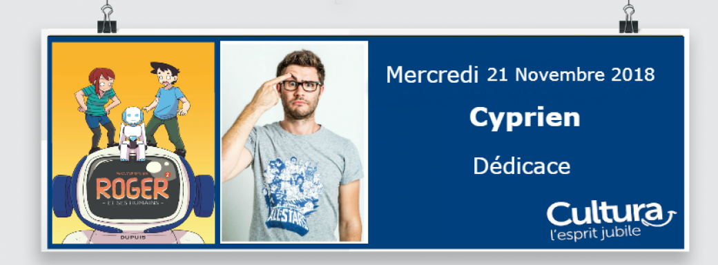 Dédicace Cyprien IOV   Dédicace Cyprien IOV