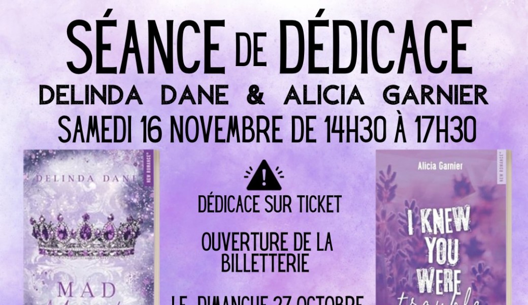 Dédicace Delinda Dane 