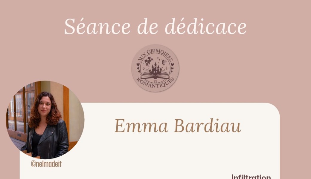 Dédicace Emma Bardiau