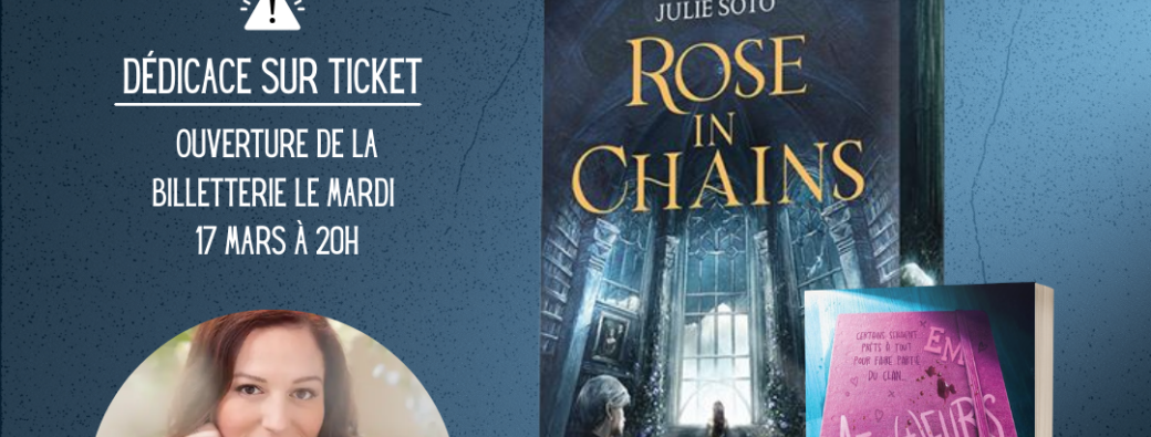 Dédicace Julie Soto