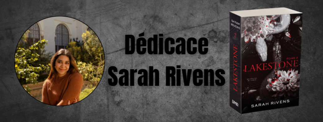 Dédicace Sarah Rivens