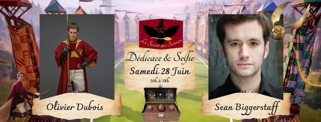 Dédicace :  Sean Biggerstaff / Olivier Dubois