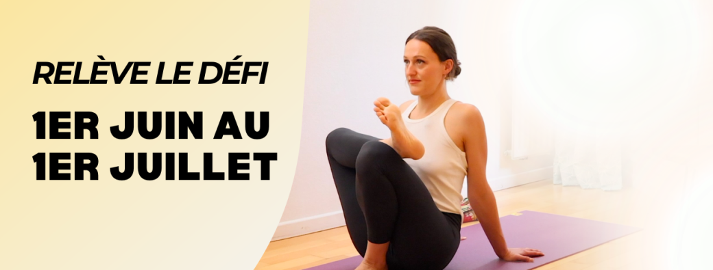 Défi 31 jours de yoga, par Mon YOGA quotidien, juin 2026