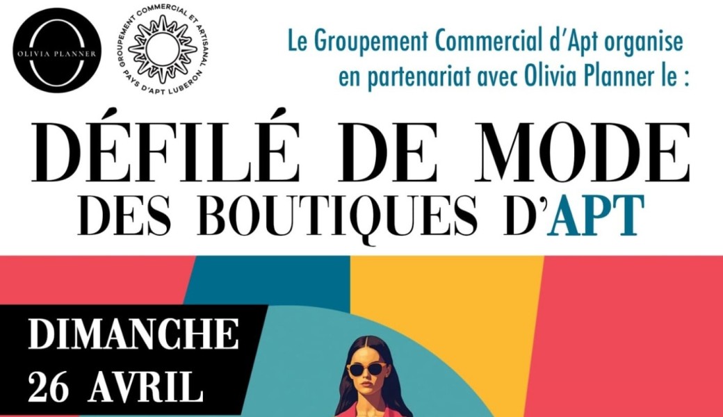 Défilé de Mode des Commerçants d’Apt