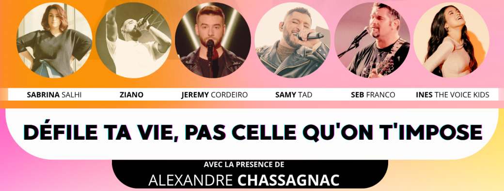 Concert et défilé de mode "défile ta vie pas celle que l'on t'impose "