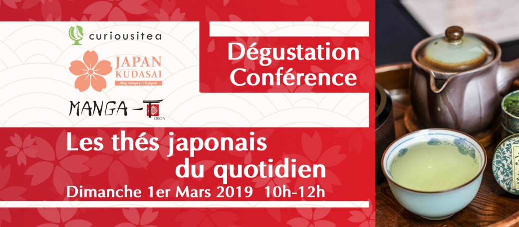 Dégustation-conférence : les thés japonais du quotidien