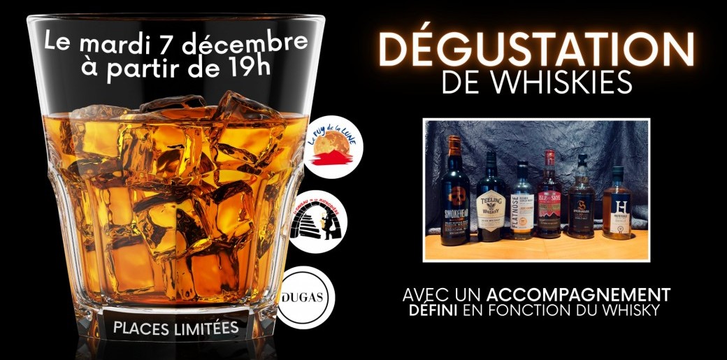 Dégustation Whiskies