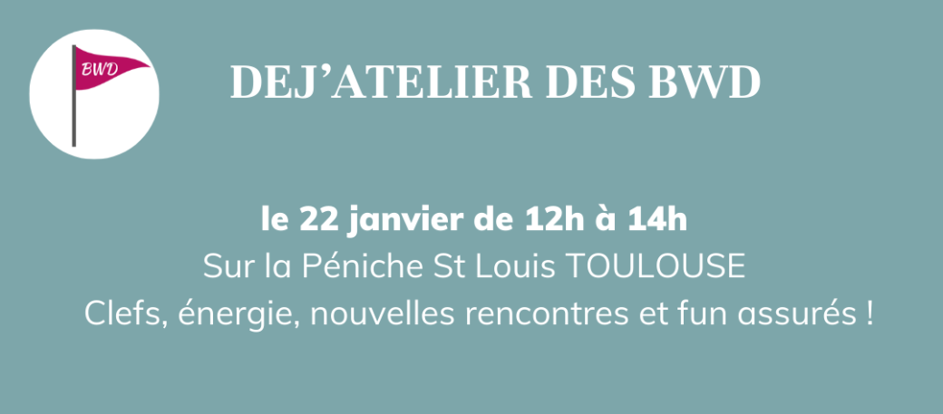 Déj'Atelier des BWD à la Péniche Saint Louis