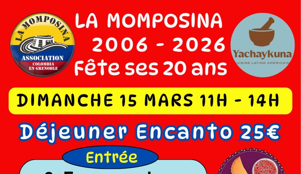 Dejeuner Colombien by Momposina 