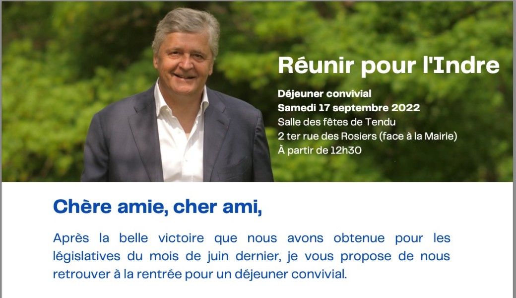 Déjeuner convivial 