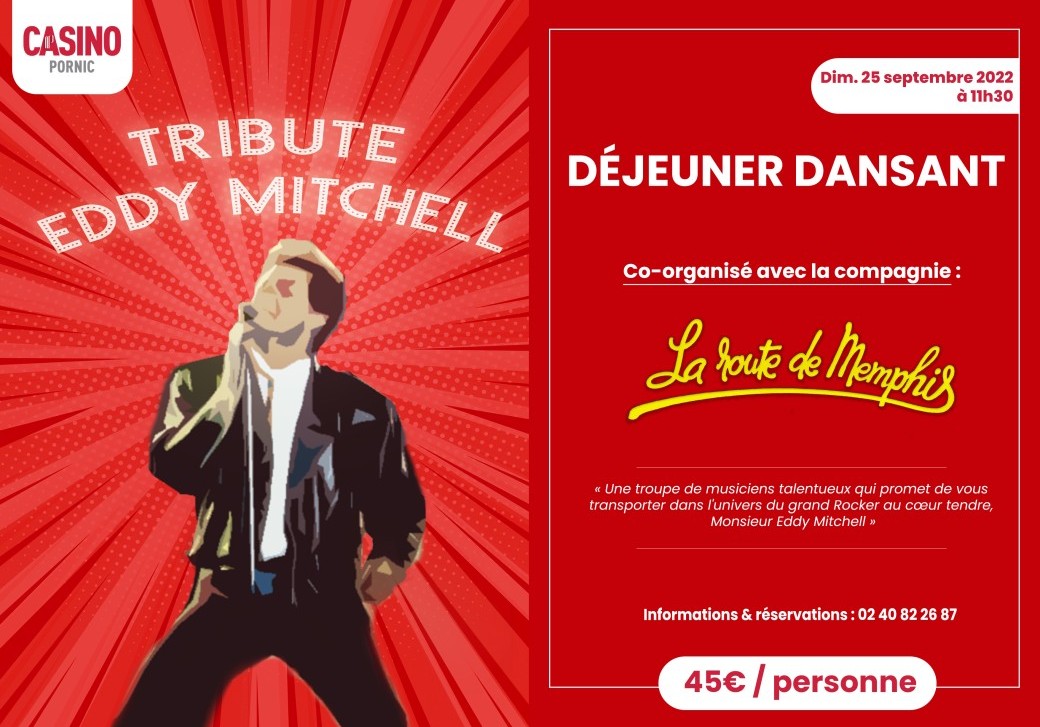 Déjeuner dansant - Tribute Eddy Mitchell