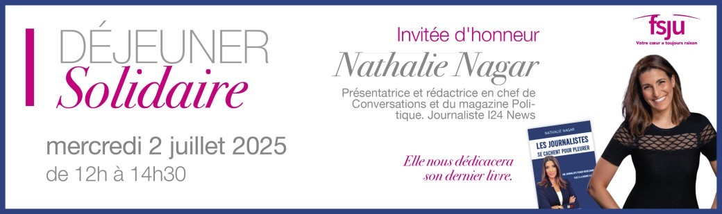 Déjeuner Solidaire 2025 - Nathalie Nagar PARIS