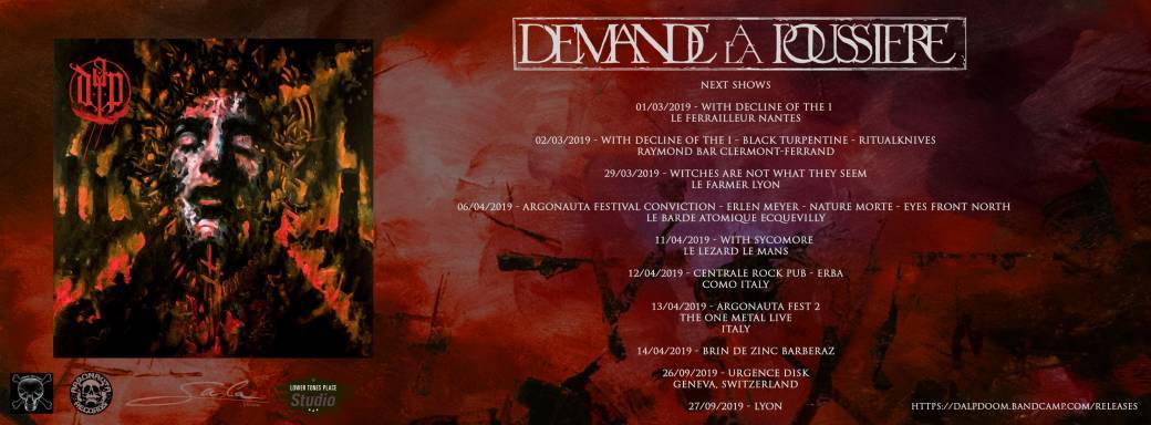 Demande à la poussière (Doom Sludge Indus Black Metal) + Beyond The Smoke (Rock / Trip Hop)