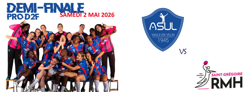 DEMI-FINALE ALLER / D2F - ASUL VV /  RENNES METROPOLE