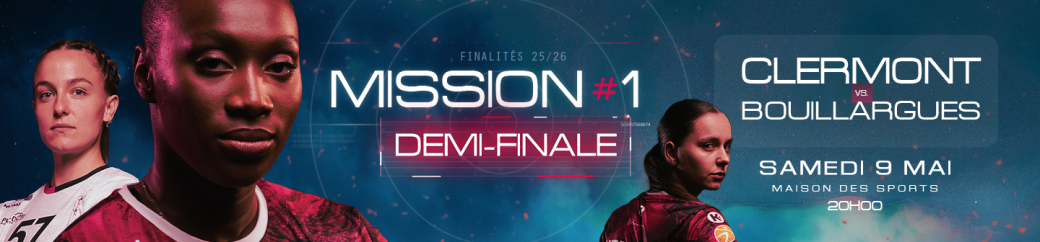 Demi-finale D2F - HBCAM63 vs BOUILLARGUES