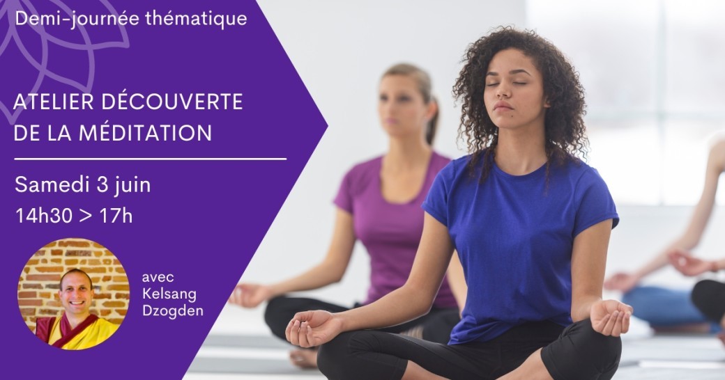 Demi-journée - Atelier découverte de la méditation
