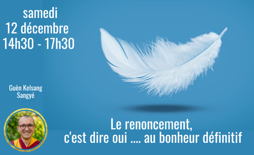 Demi-journée en présentiel - Le renoncement c'est dire oui ... au bonheur définitif
